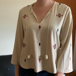 Madewell Silk Top